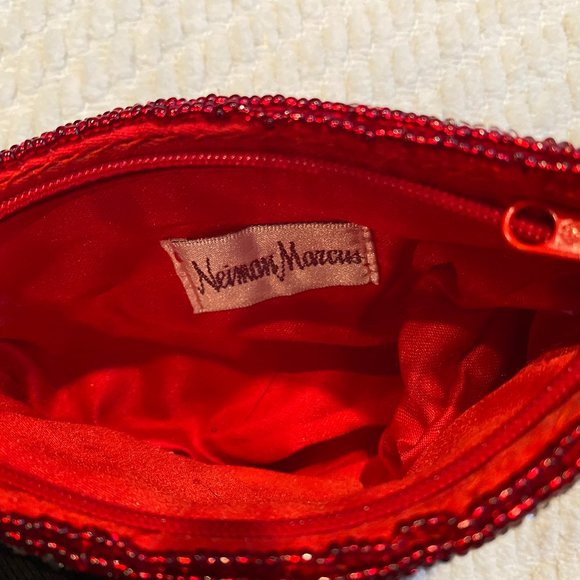 Vintage Bead pouch white points@missing beads - Picture 5 of 5